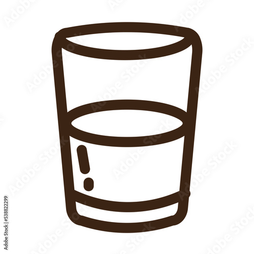 beverage dink glass ice juice water icon