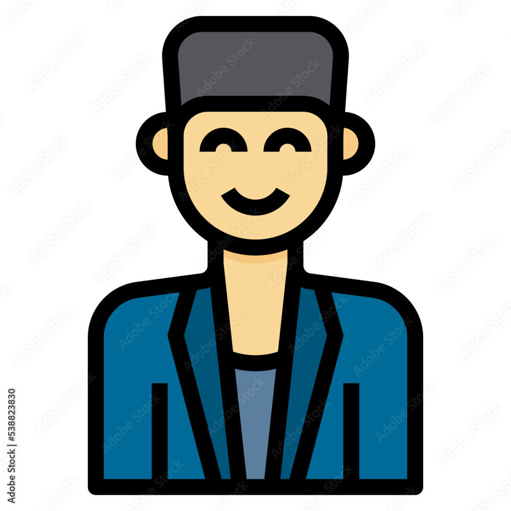 avatar filled outline icon avatar filled outline icon