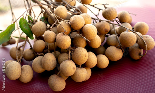 Longan Longan on the background is beautiful to eat a picture perfect.