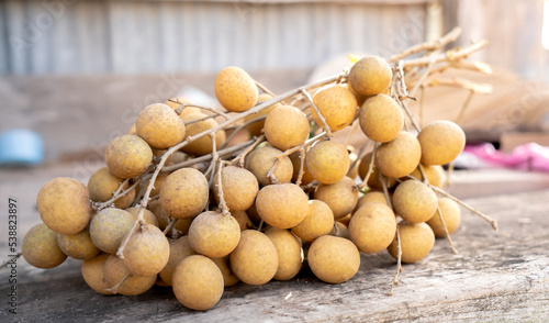 Longan Longan on the background is beautiful to eat a picture perfect.