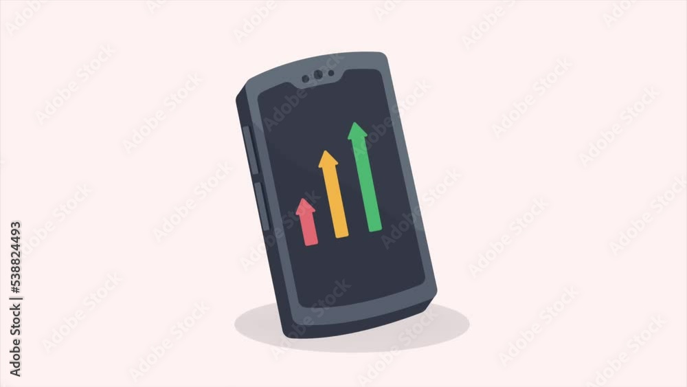 smartphone device technology with statistics smartphone device technology with statistics