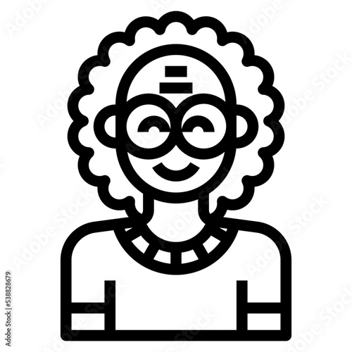 avatar outline icon