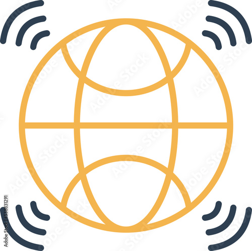wan network Vector icon which is suitable for commercial work and easily modify or edit it

