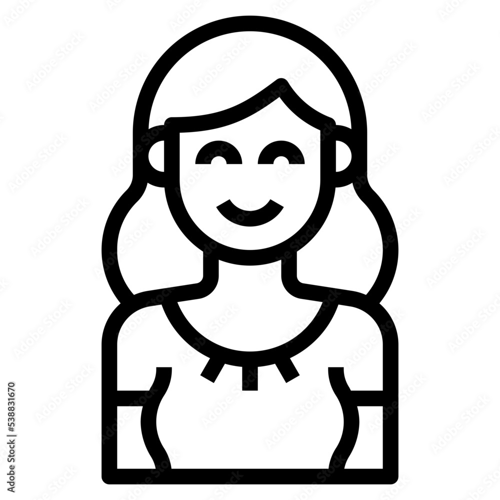 avatar outline icon