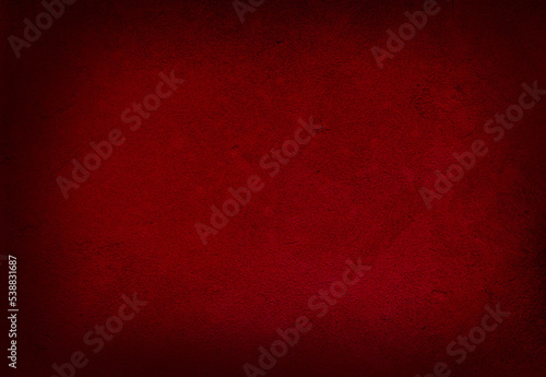 Red grunge wall background texture