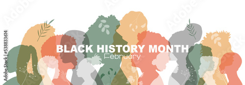 Black History Month banner.