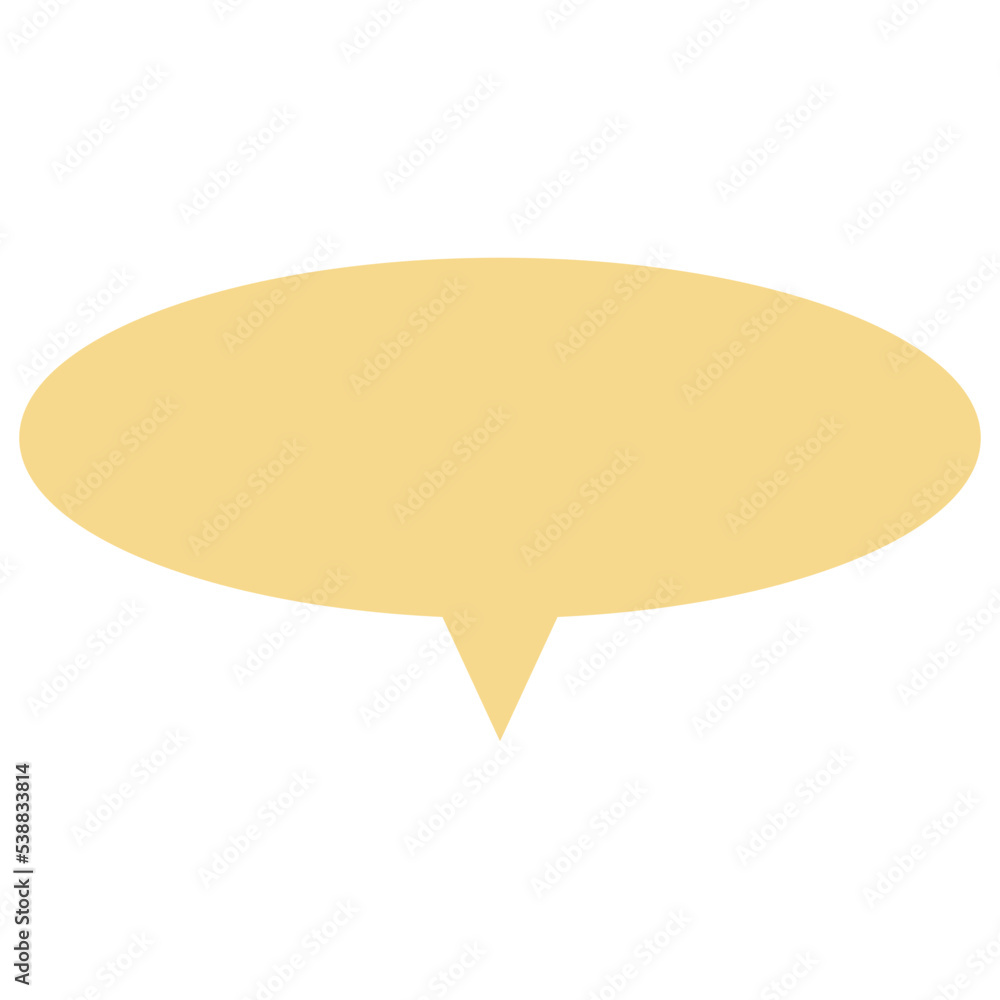 Pastel speech bubble ellipse Pastel speech bubble ellipse