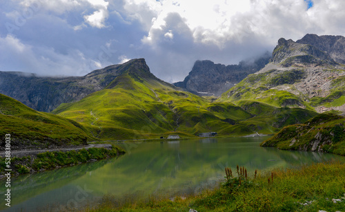 Zürser See in Zürs/Lech, Vorarlberg 