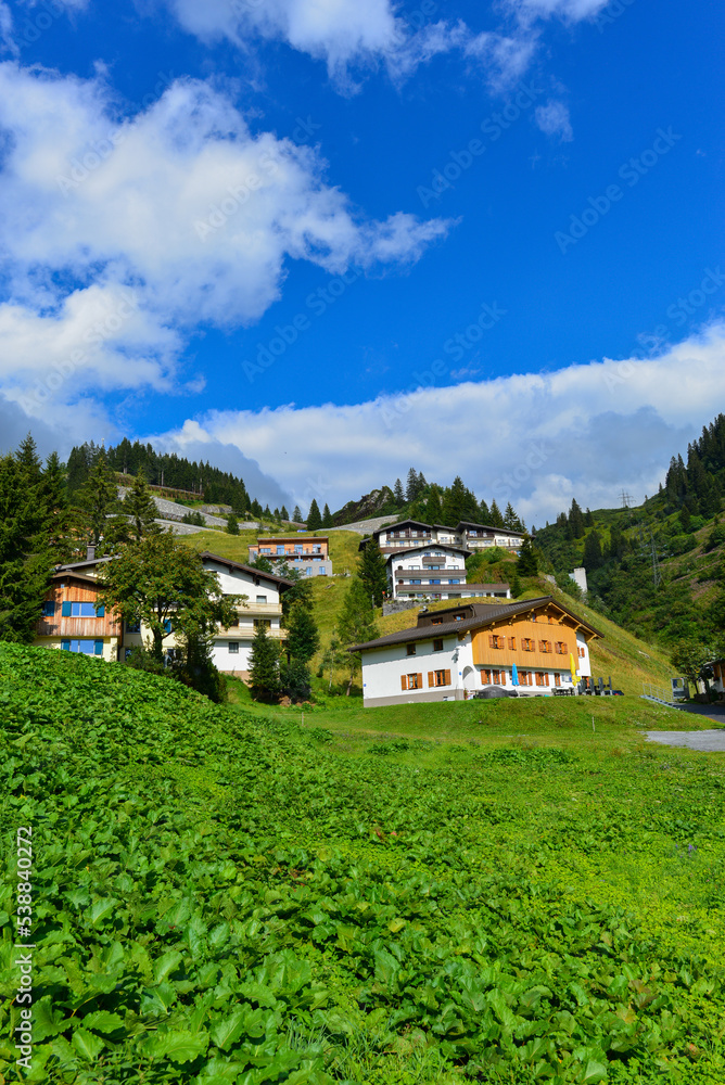 Stuben am Arlberg im österreichischen Bundesland Vorarlberg