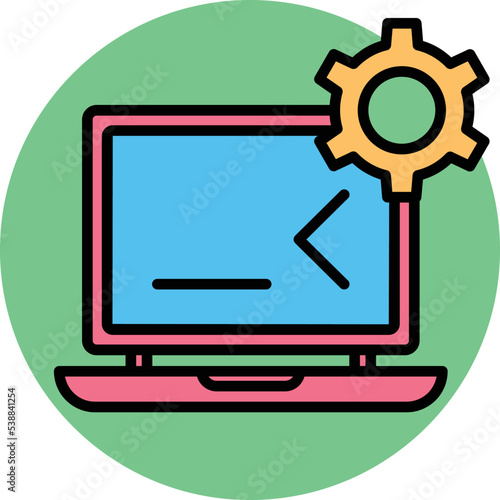 Cmd setting Vector icon which is suitable for commercial work and easily modify or edit it
