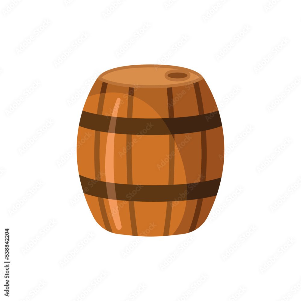 wooden barrel icon vector design template wooden barrel icon vector design template