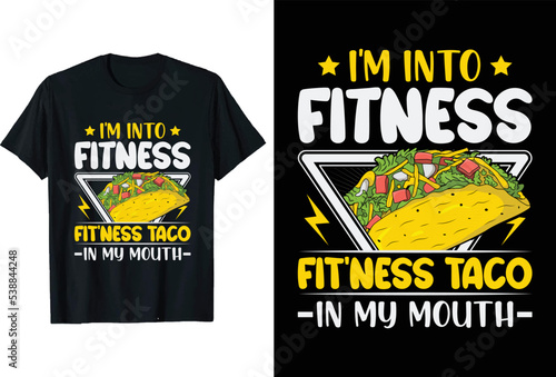 Tacos T-shirt Design photo