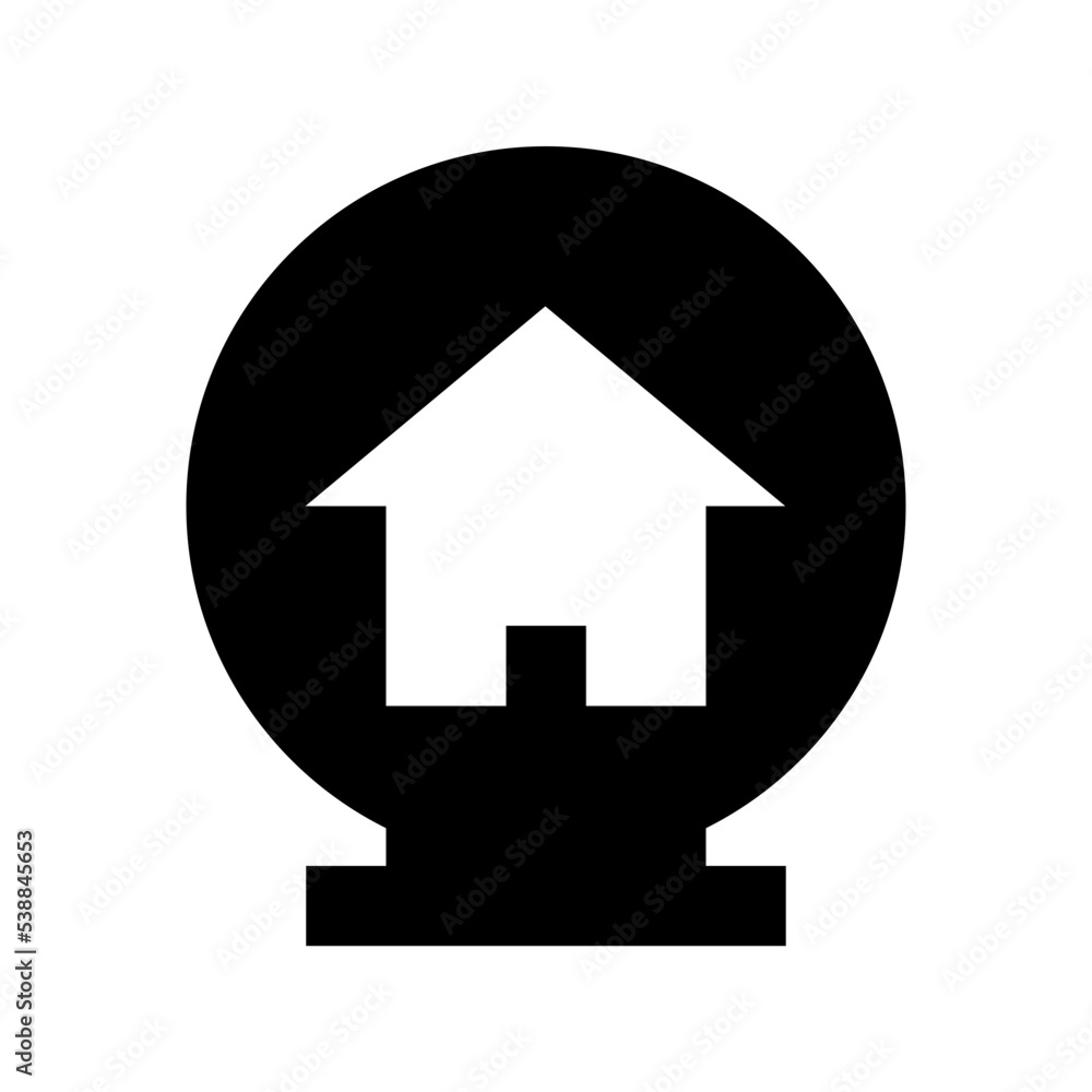 Snow Globe Vector Icon Snow Globe Vector Icon