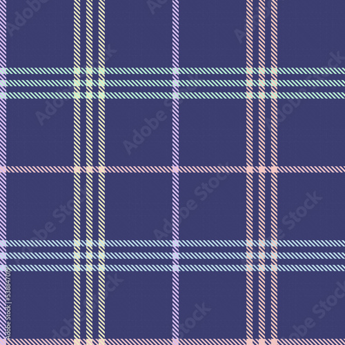 Rainbow Pastel Plaid textured Seamless Pattern