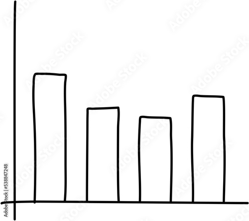 Graph Doodle Illustration