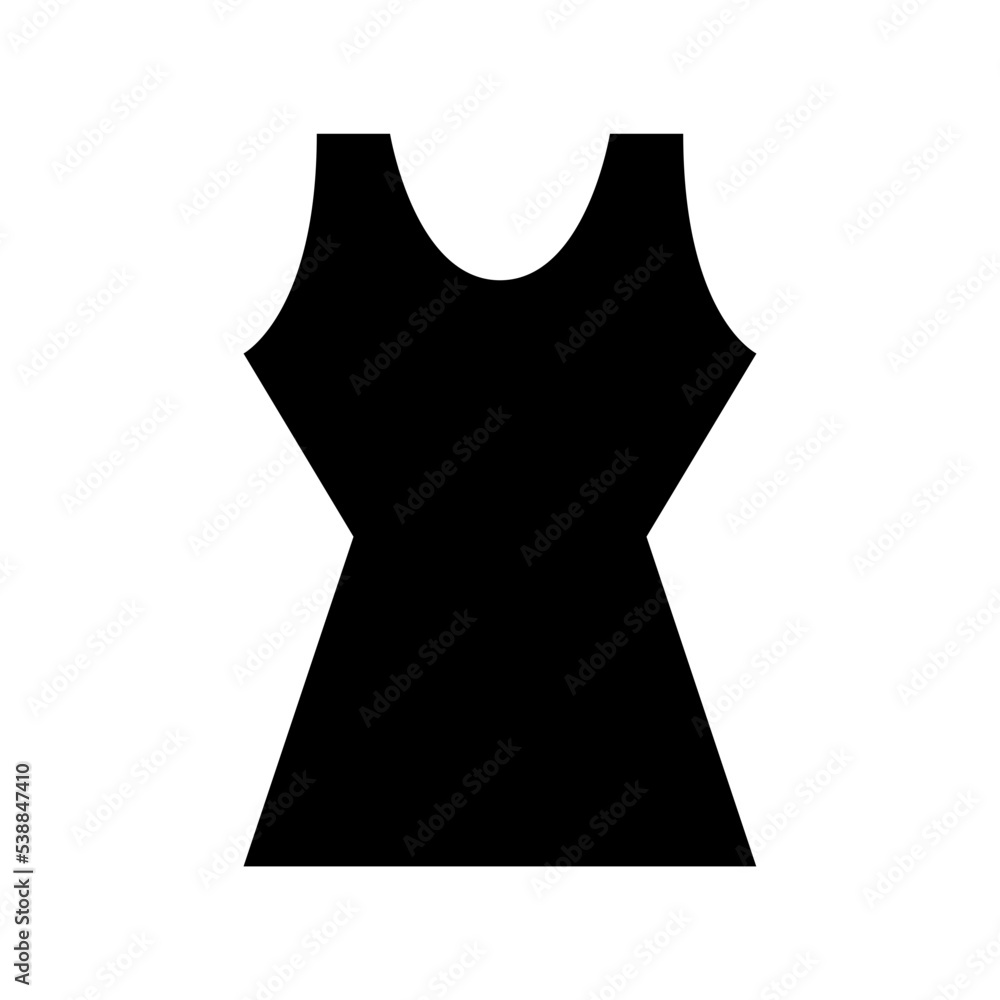 Women Garment Vector Icon Women Garment Vector Icon