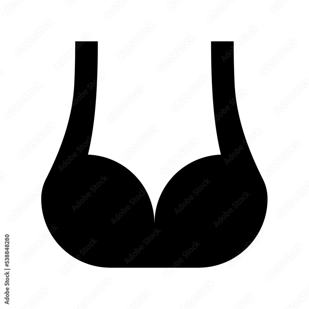 Brassier Vector Icon Brassier Vector Icon