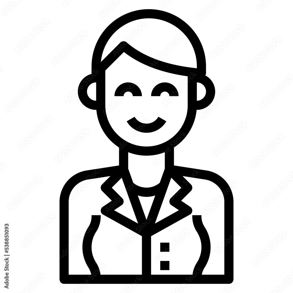 avatar outline icon