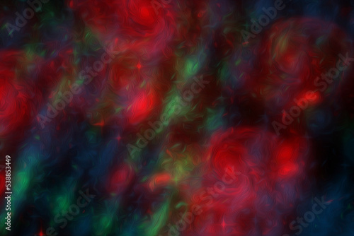 abstract colorful background with water 