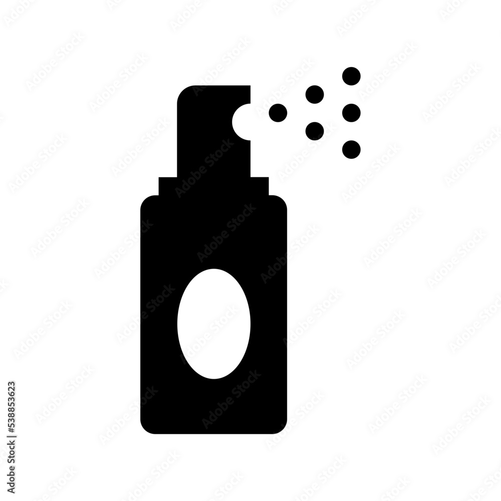 Obraz premium Spray Flat Vector Icon