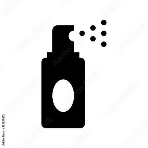 Spray Flat Vector  Icon