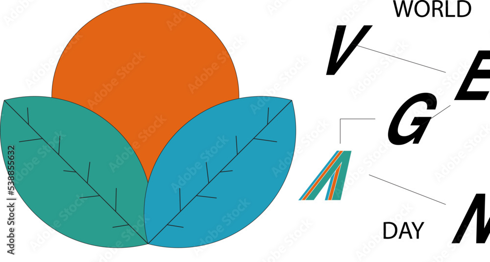World Vegan Day Banner Design Template. Vector Illustration For Greeting Cards, Posters, Invitations, Brochures. Eps10 World Vegan Day Banner Design Template. Vector Illustration For Greeting Cards, Posters, Invitations, Brochures. Eps10