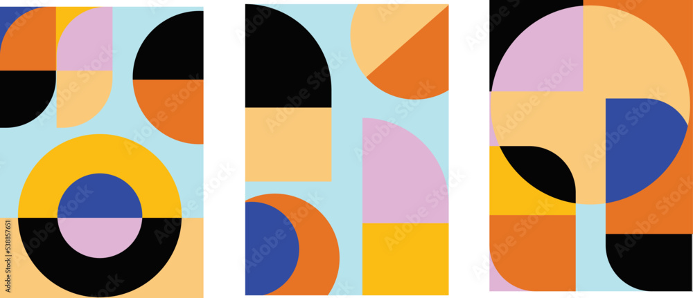 illustration of geometric illustration of geometric
