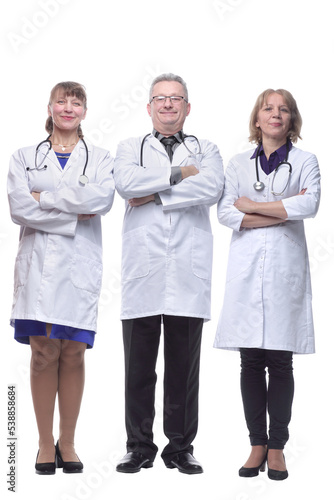 Medical team looking at camera, smiling © ASDF