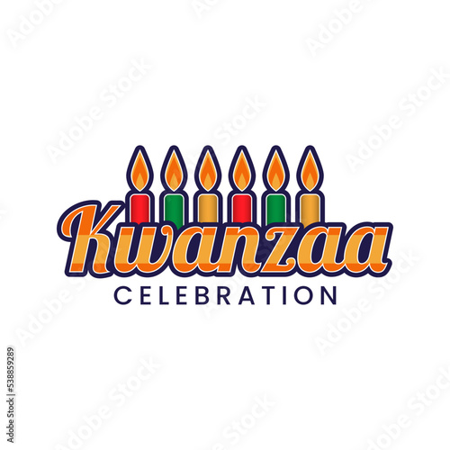 Kwanzaa celebration with candles PNG