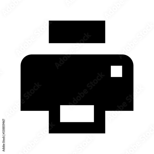 Printer Flat Vector Icon