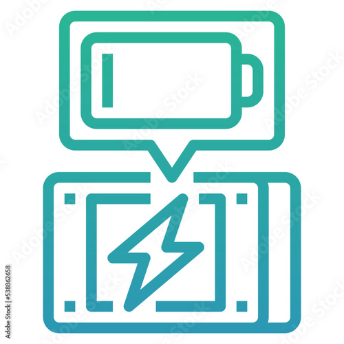 empty battery icon