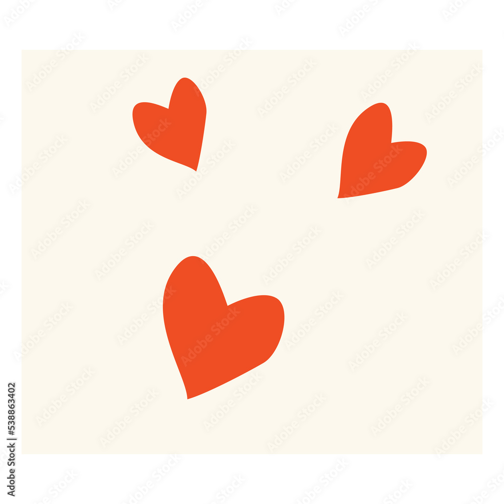 Red Heart Shapes on White Background. Love symbols. Flat Heart Silhouettes Vector. icons. Vector illustration Design Elements Set. - Vector Red Heart Shapes on White Background. Love symbols. Flat Heart Silhouettes Vector. icons. Vector illustration Design Elements Set. - Vector