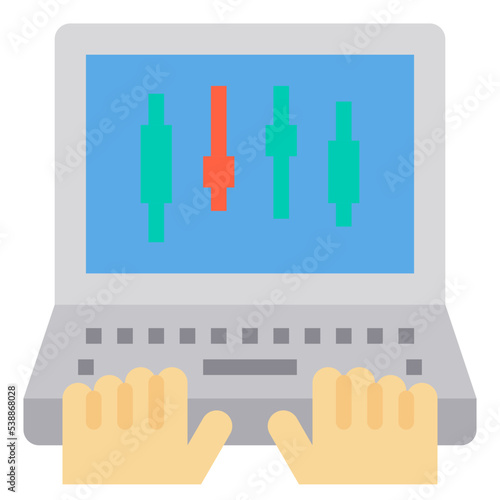 Control flat icon