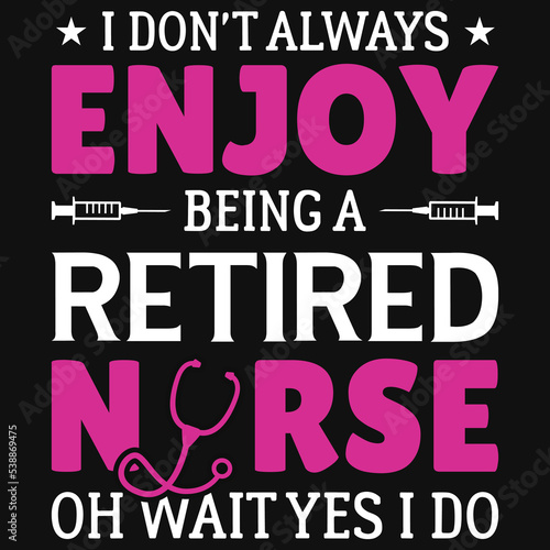 Nurse typography tshirt design