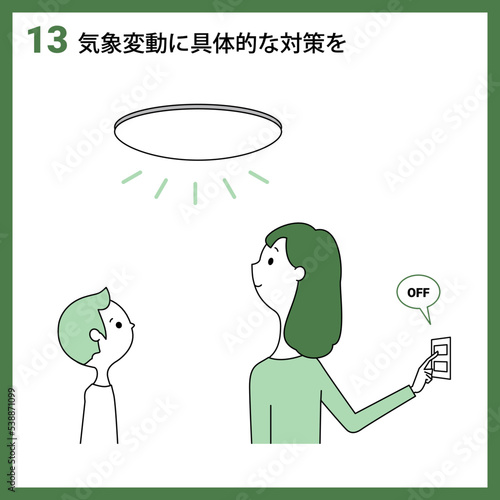 SDGs　GOAL13　気候変動に具体的な対策を