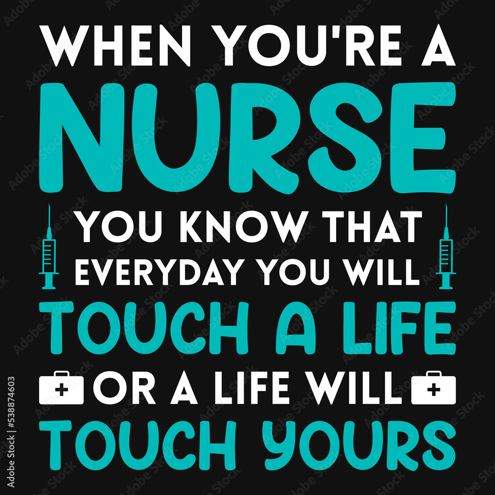 Nurse typography tshirt design Nurse typography tshirt design