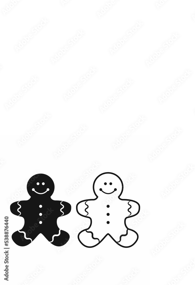 Christmas, Happy New Year and Winter Icons Christmas, Happy New Year and Winter Icons