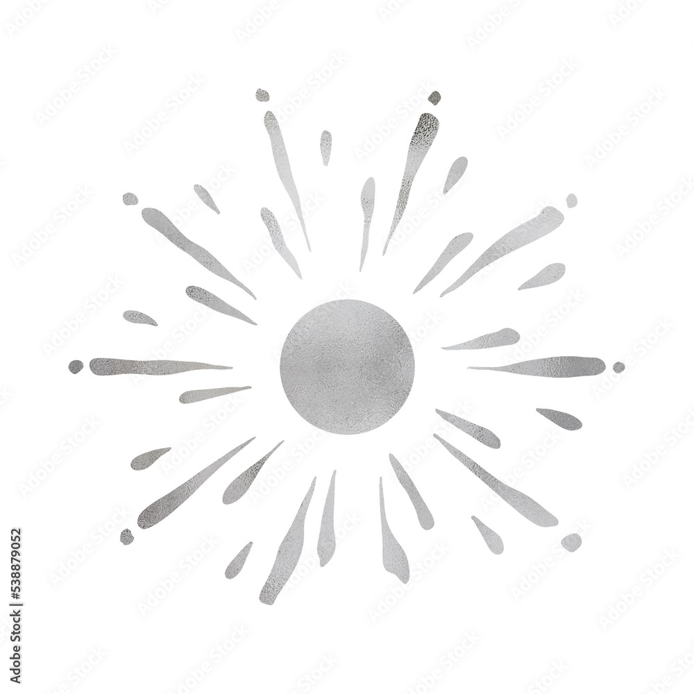 Silver Metallic Firework