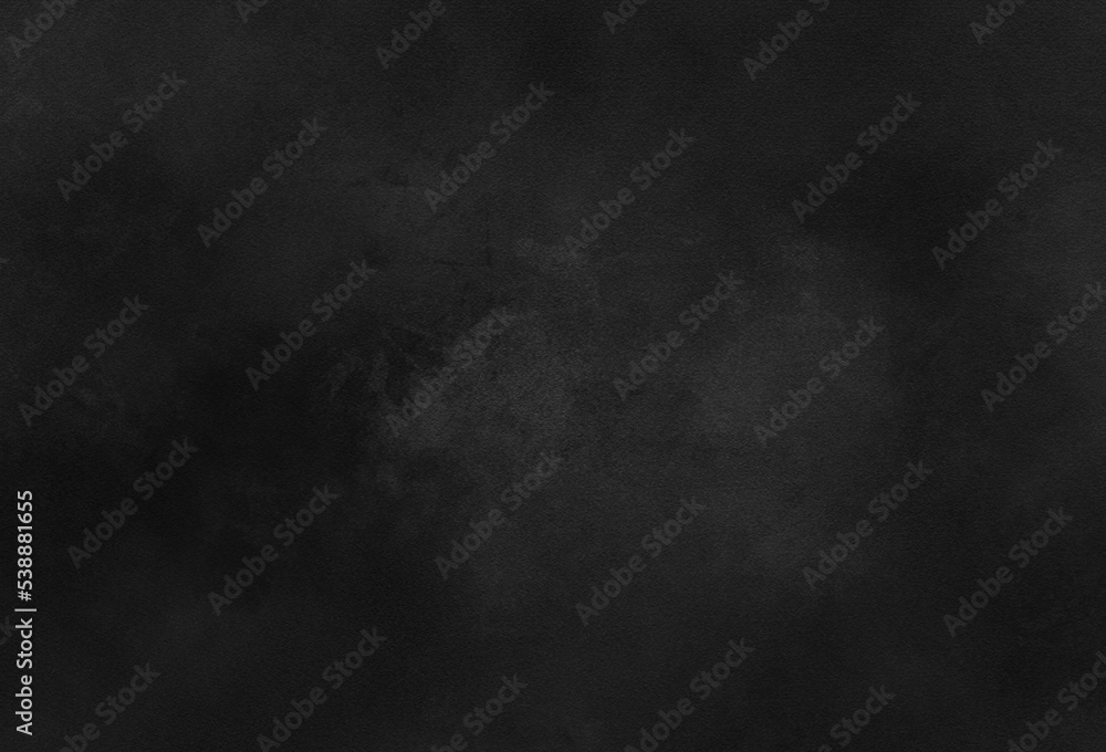 Black concrete plaster wall texture backdrop background. grunge texture. dark wallpaper.