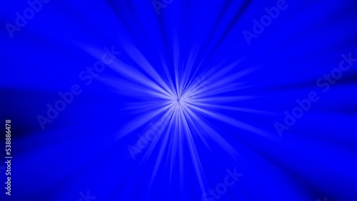 Energía, luz brillante, luminoso, radiante azul. 4K