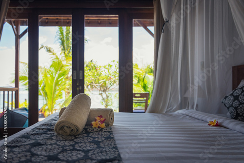Obraz na płótnie Room with a view in Nusa Ceningan, Bali