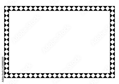 Vector Vintage Style Page Border 
