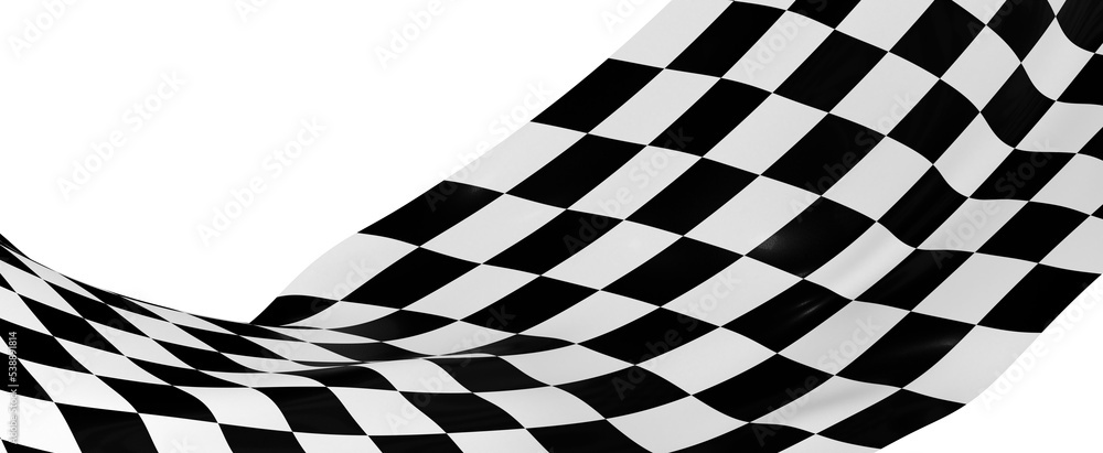Obraz premium background of checkered flag pattern