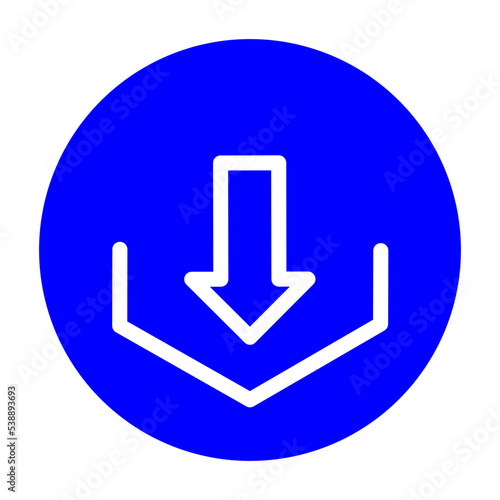 download icon button