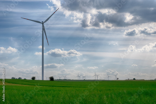 An alternative type of electrical generation using a wind power generator