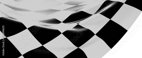 grid abstract background chess checkered flag finish line victory 3d rendering © vegefox.com