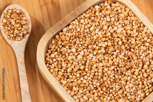 Slika na platnu Quinua Seeds Pop Food Organic Healthy - Chenopodium Quinua