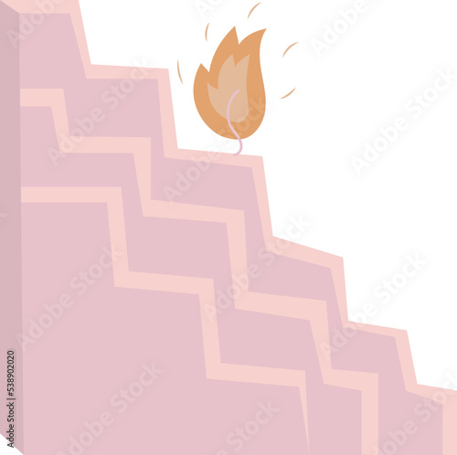 paraffin scented handmade triangular stair candle for aromatherapy