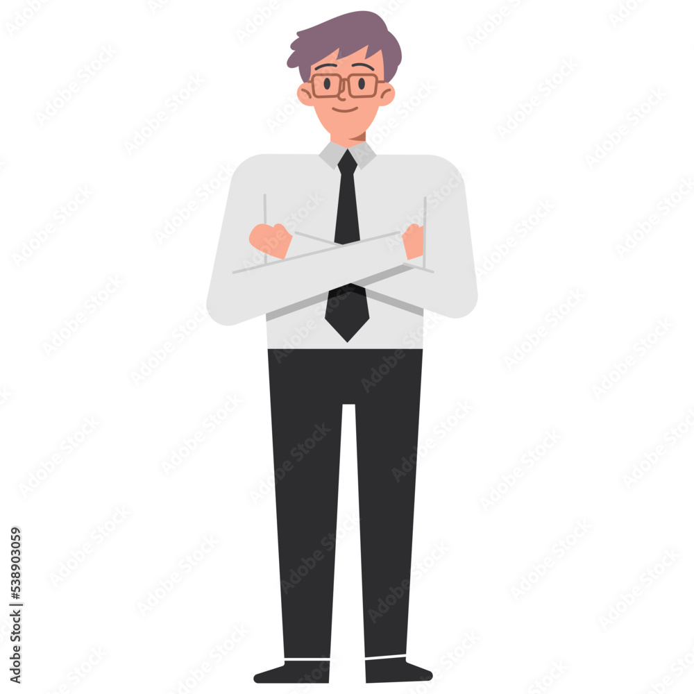 businessman flat icon