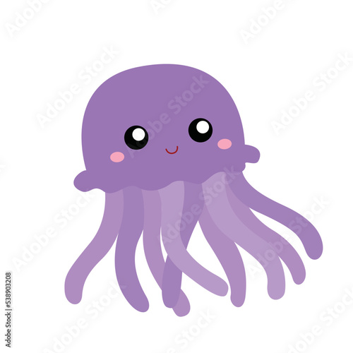 Photography Jellyfish Underwater Animal Illustration Vector Clipart
